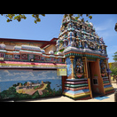 Der Eingang zum Shiva-Tempel Tirukoneswaram auf dem Gipfel des „Swami Rock“